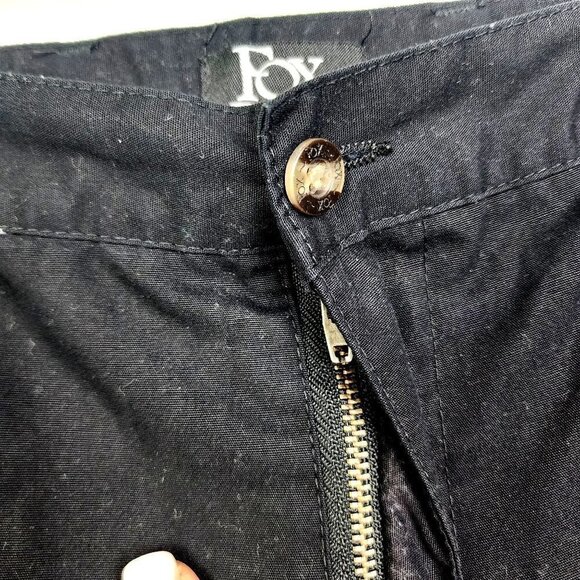 Fox Golf Cargo Shorts Black Men's Size 40 - Picture 3 of 12